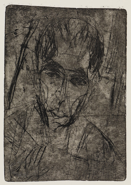StraßenbiegungPorträt Wilhelmine Julow I 1916