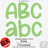 Stitch photo 1 of the American History Embroidery Font embroidery design