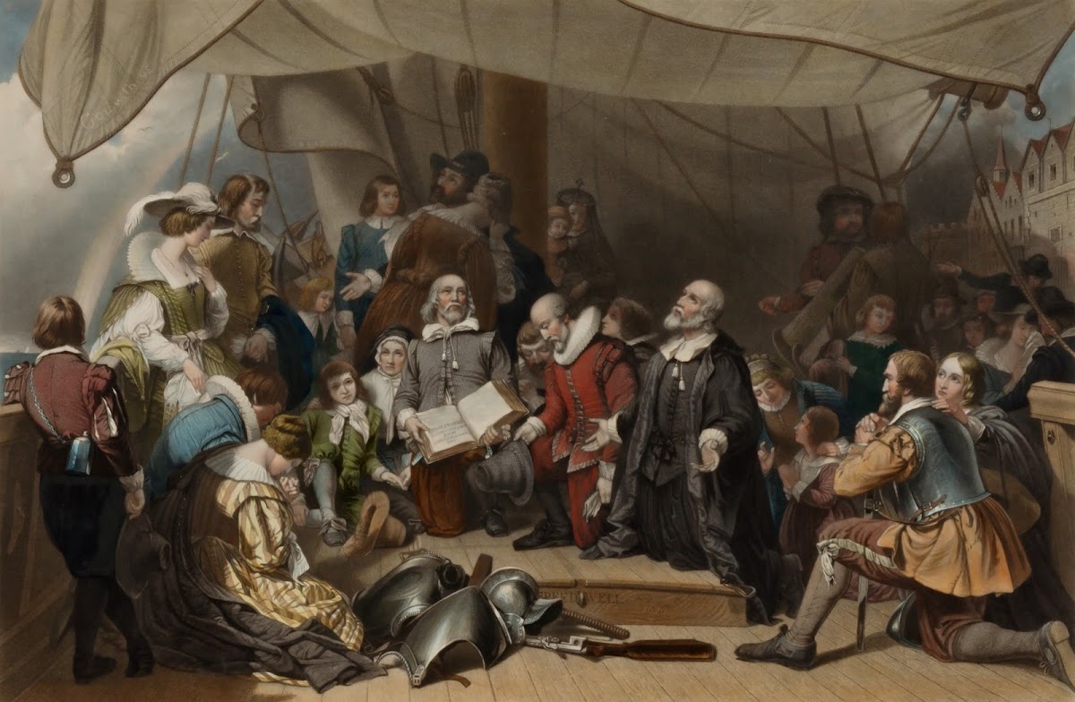 Embarkation of the Pilgrims