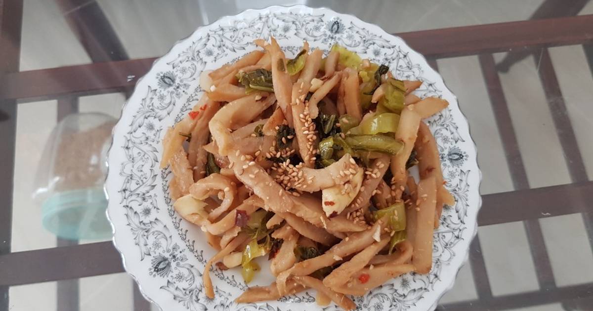 Xá bấu xào chua cay
