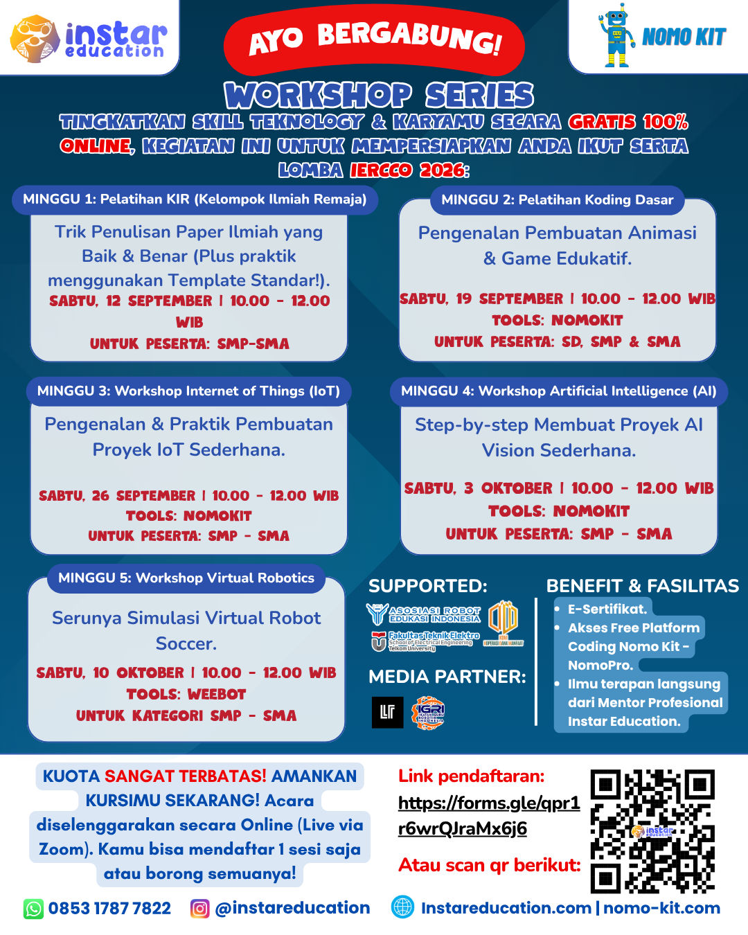 WORKSHOP SERIES 2026