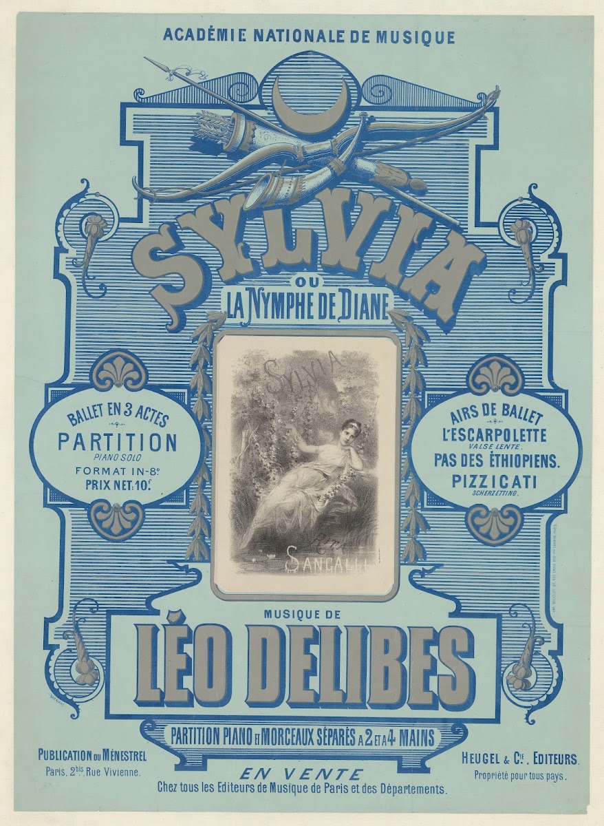 Académie Nationale de Musique Sylvia ou la Nymphe de Diane Ballet en 3 actes 187
