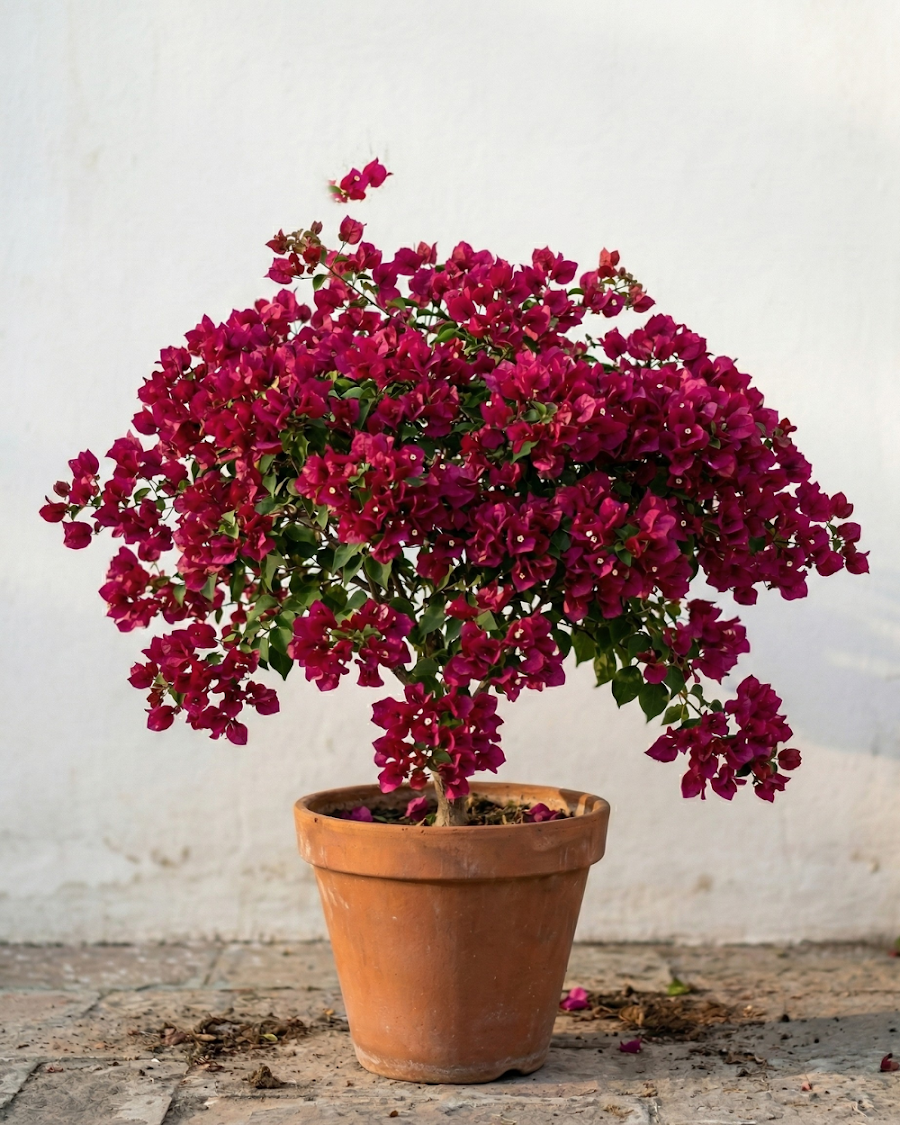 Imported Chocolate Pink Bougainvillea Plant — view 1