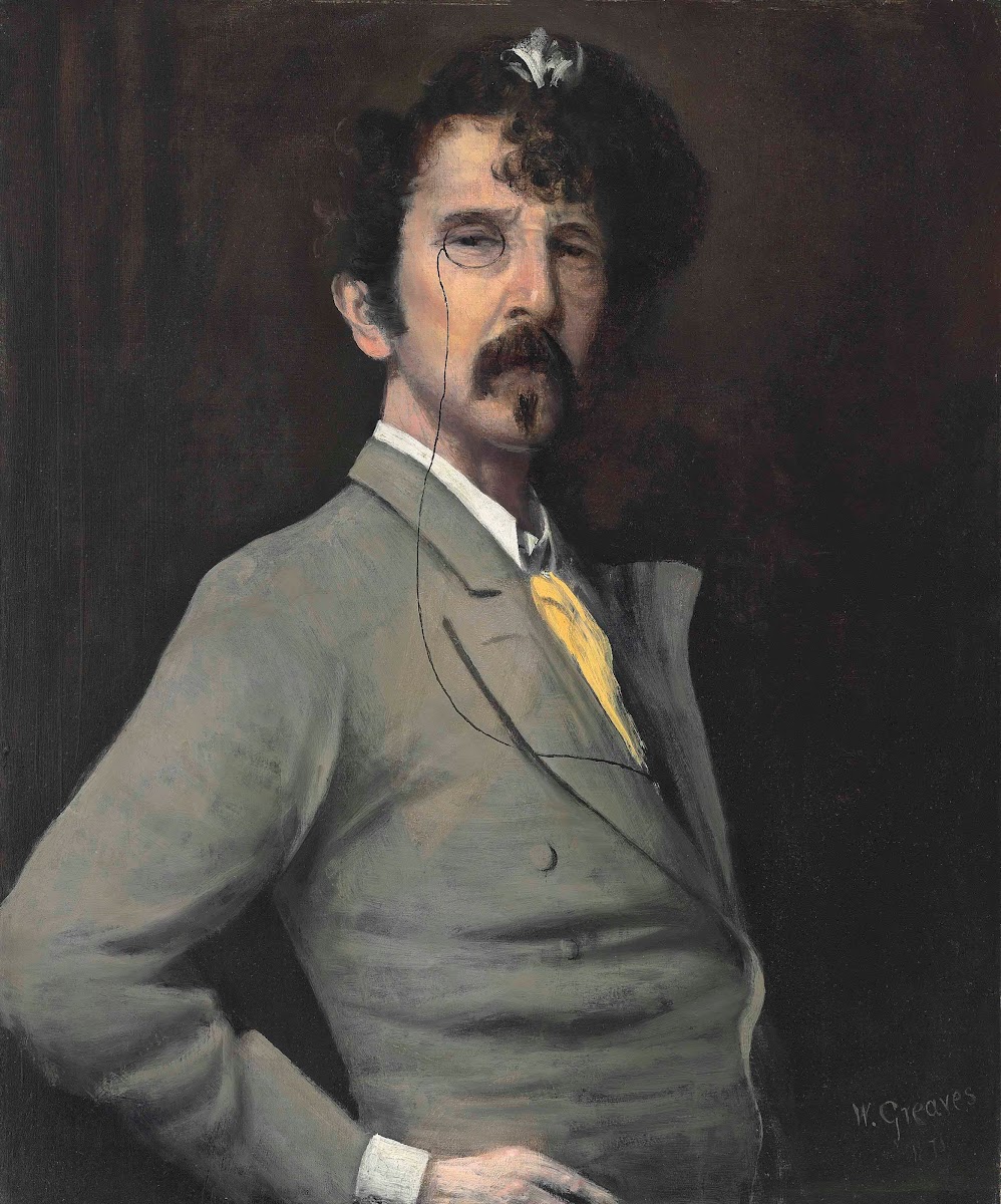 Portrait of James McNeill Whistler 1871