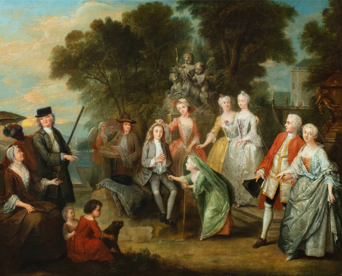 A game inthe castle park
