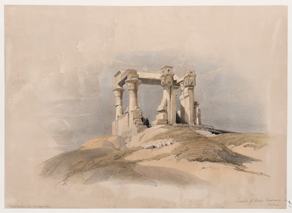 Temple of Wady Kardassy Qirtâsî in Nubia 1846 1849