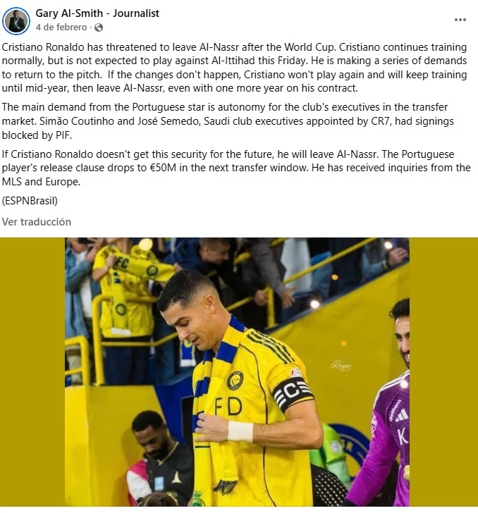 Polémicas arbitrales y estadísticas de CR7 en Arabia