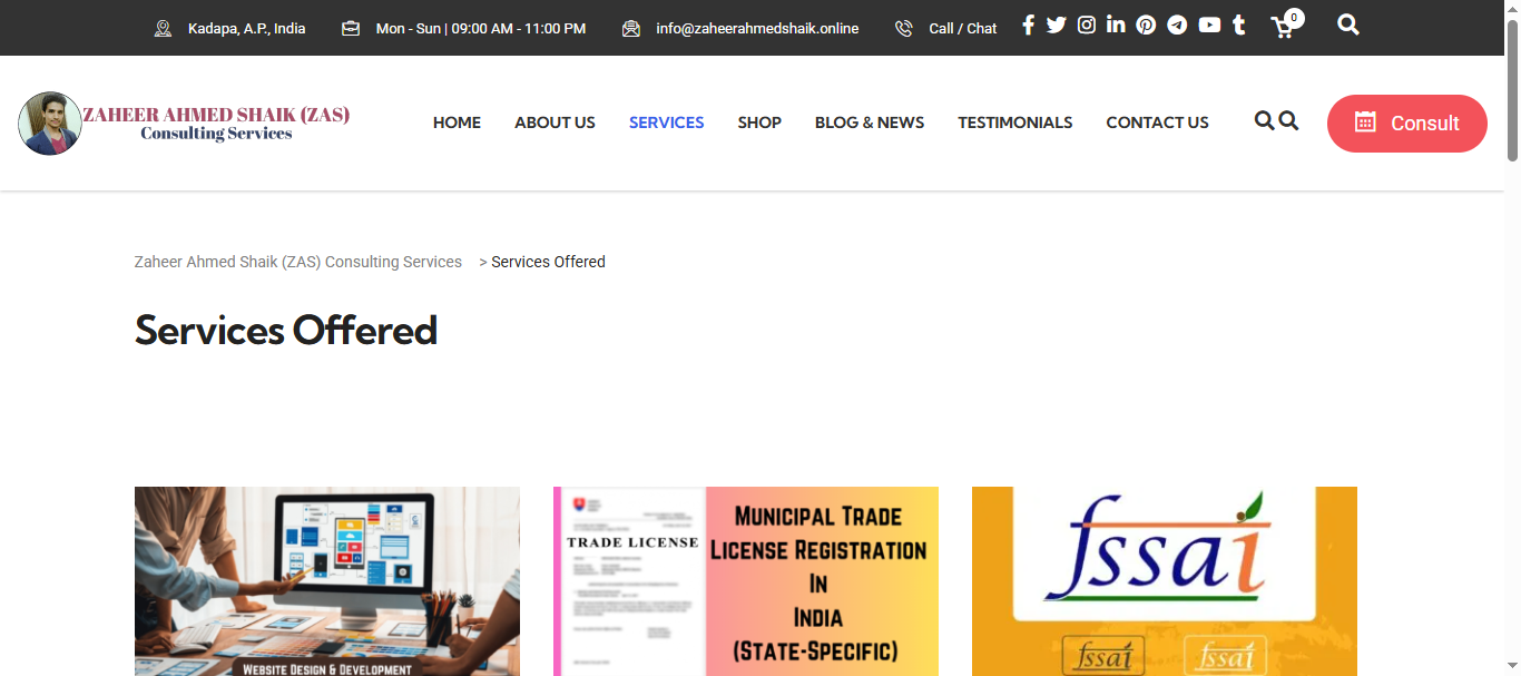 ZAS Consulting Services