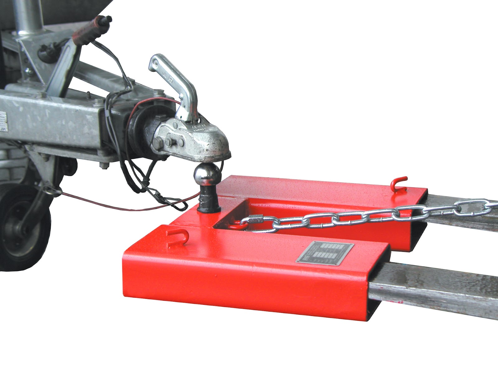 Rangeerhulp RH, gelakt, Vuurrood
