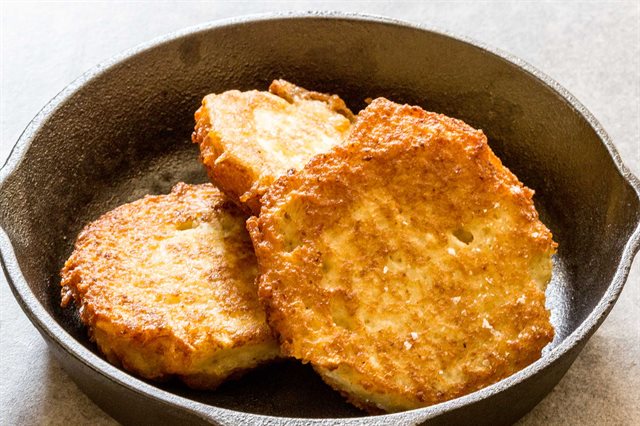 Bánh Khoai Tây Chiên Trứng Giòn