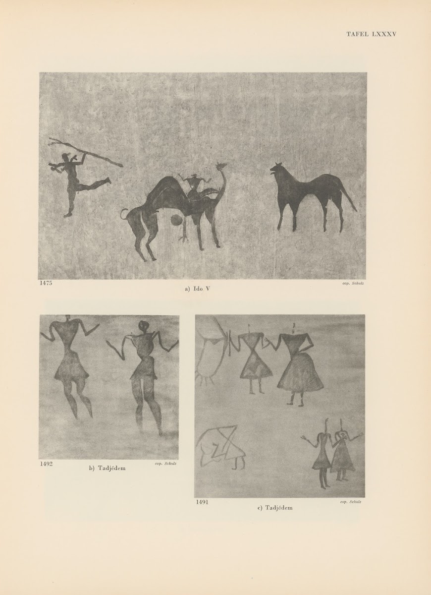 Ekade Ektab die Felsbilder Fezzans Pl76 1937