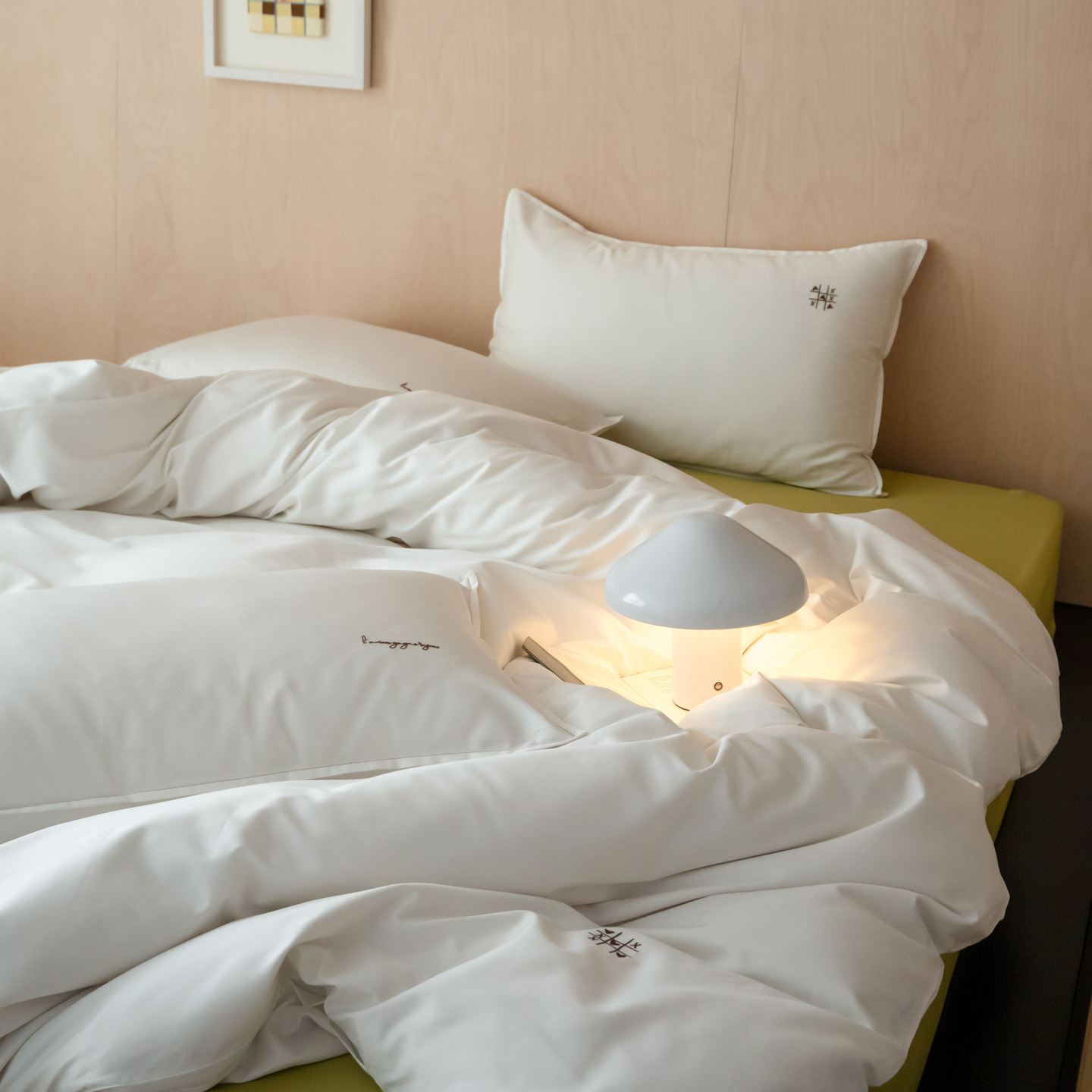 Bedding set, 100s long-staple cotton, embroidered