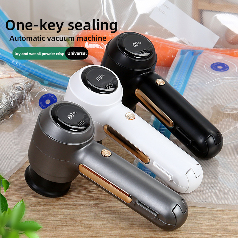 Handheld vacuum sealer, Portable, Food fresh