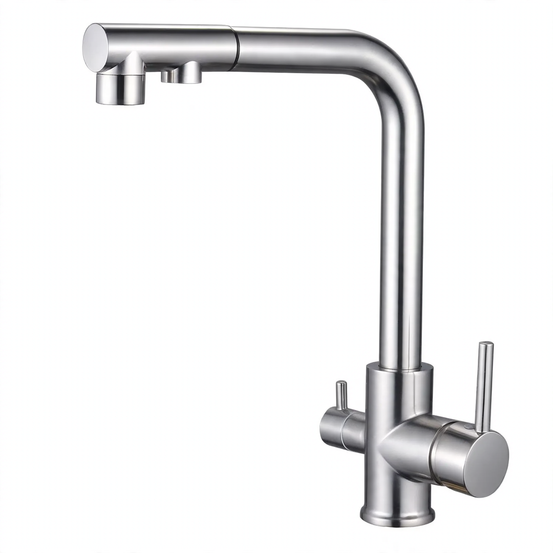 Küchenarmatur Edelstahl 304, Einhebel-Mischbatterie