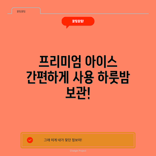 프리미엄아이스팩, 여름 필수품, 냉장 보관, 여행 필수 아이템, 식품 안전