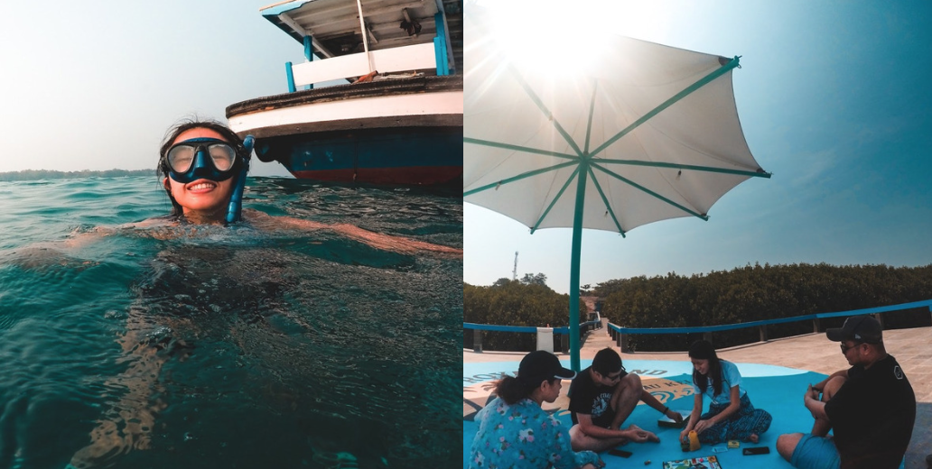 Ecotourism program to support sustainability coastal resources. Restore Indonesia coral reef, Indonesia coral reef, restore coral reef. CarbonEthics Indonesia
