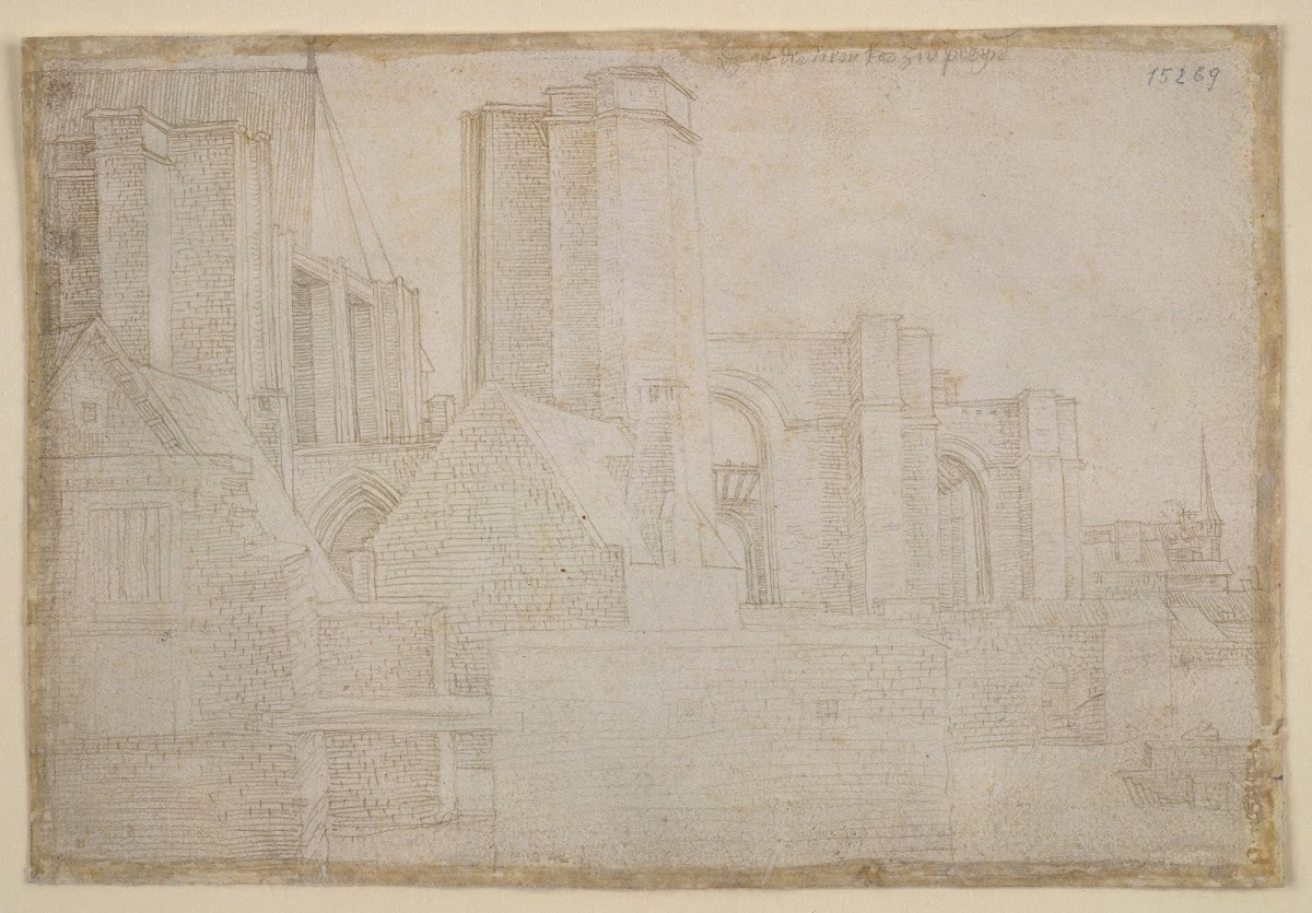 The New Choir of St Gertrudis in Bergen op Zoom ca 1520  1521