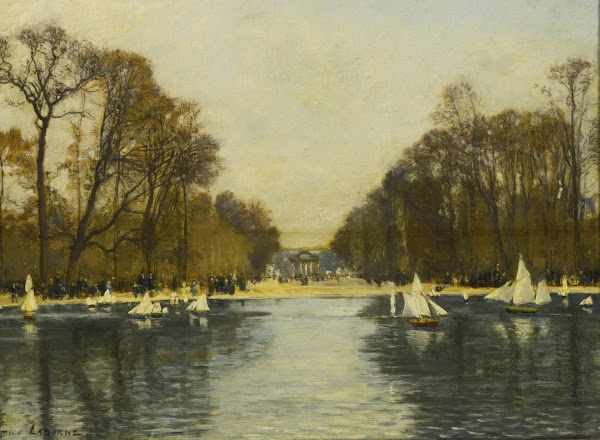 The Tuileries Gardens Paris 1875