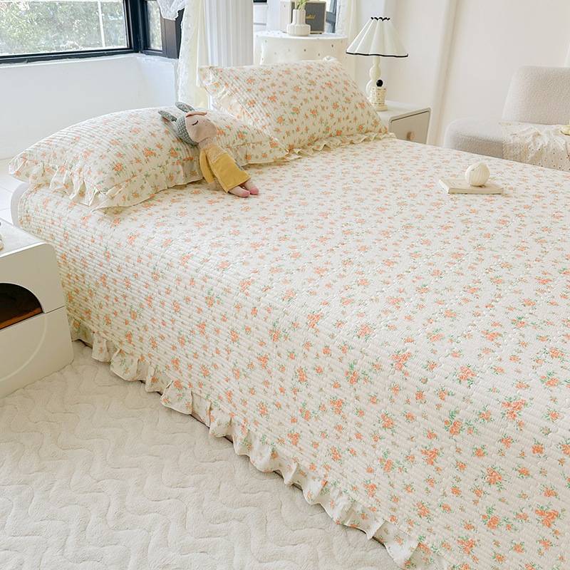 Cotton bedspread, 1.5 m, reinforced