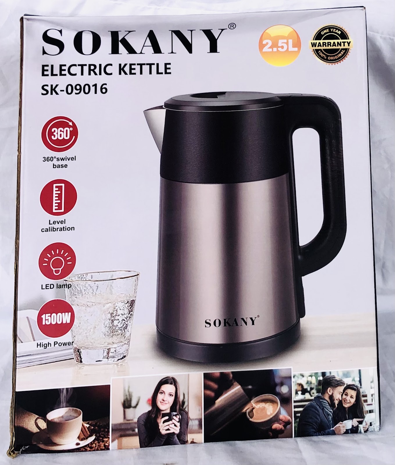 Sokany Electric Kettle (SK-09016)