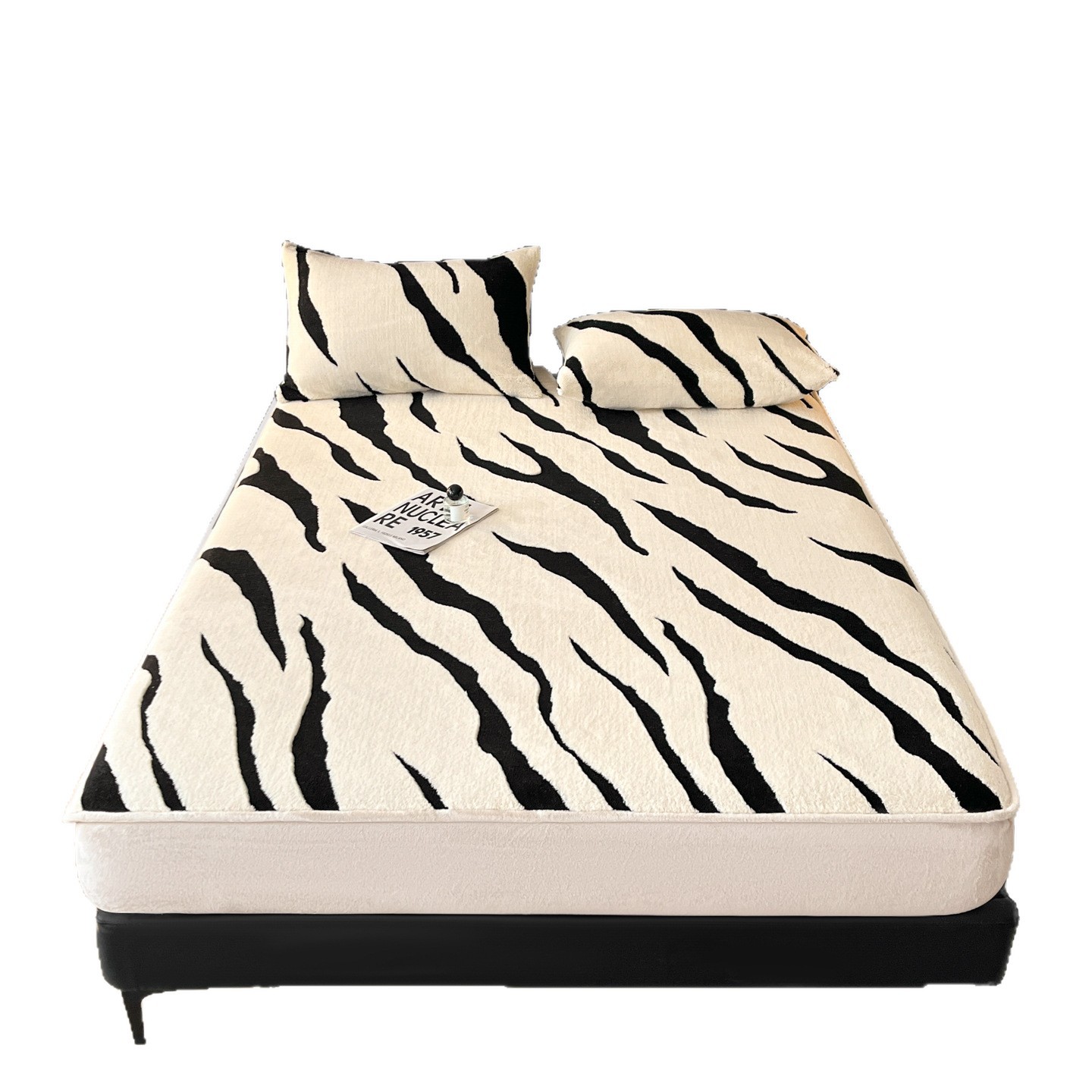 Milk Fiber Fitted Sheet, Waterproof, Padded