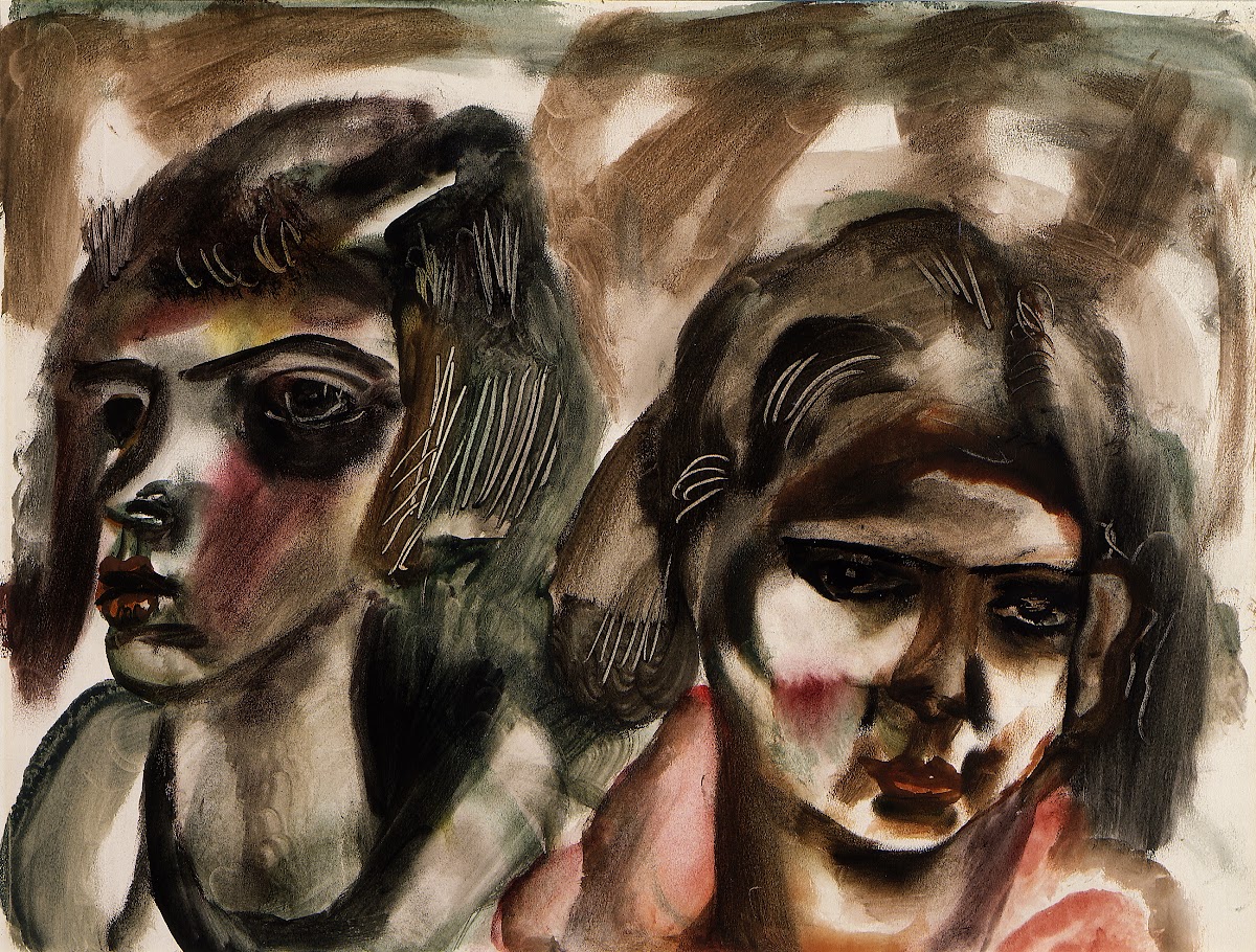 Two heads circa 1935  1934