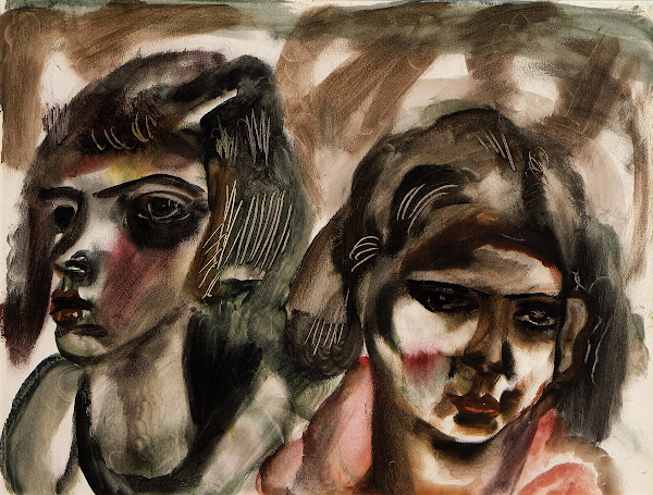 Two heads circa 1935  1934