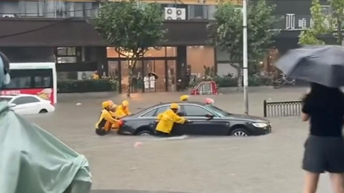 Thượng Hải ngập nước: Phòng thủ bằng AI vẫn chịu thua mưa bão - Báo VTC News