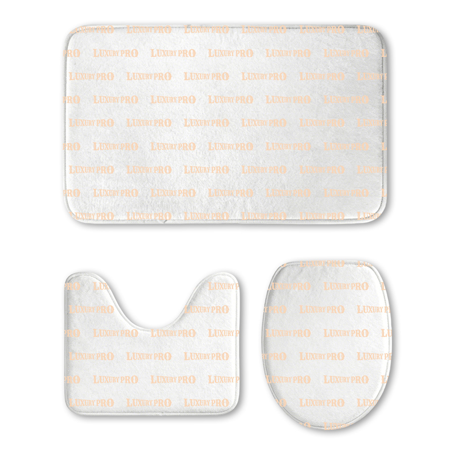 M-size Floor Mat+Toilet Seat Mat Kit