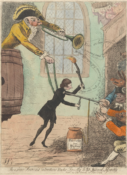 Monsieur Francois introduces Master Pr tly to the National Assembly 1792