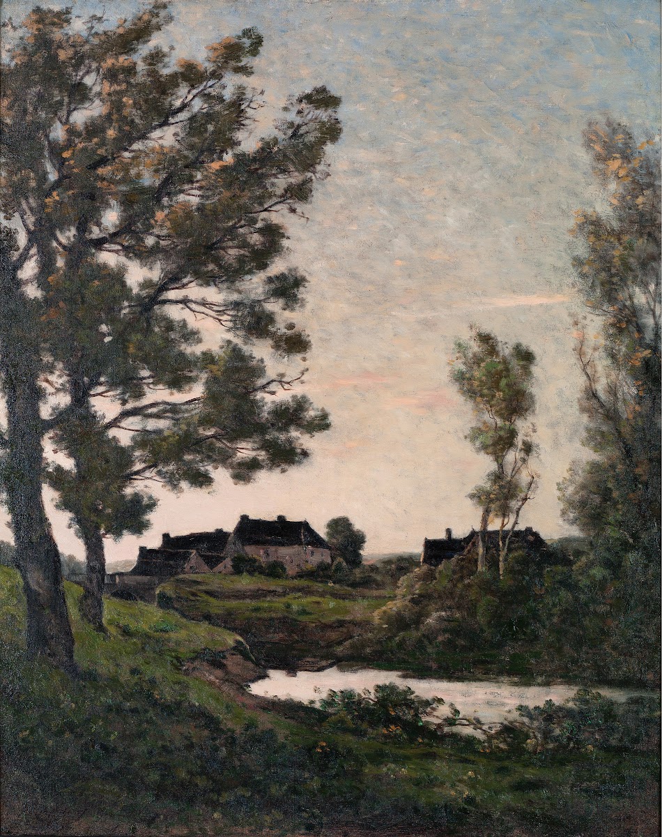 La Rigole à St Privé Yonne Rivulet at St Privé Yonne 1902