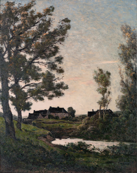 La Rigole à St Privé Yonne Rivulet at St Privé Yonne 1902