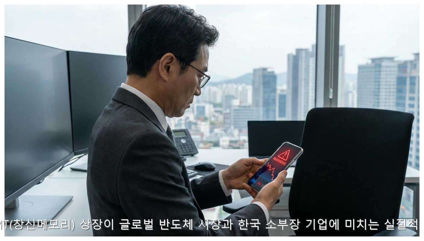 중국 CXMT(창신메모리) 상장이 글로벌 반도체 시장과 한국 소부장 기업에 미치는 실질적 영향 분석 핵심 안내 및 분석 인포그래픽 (7)