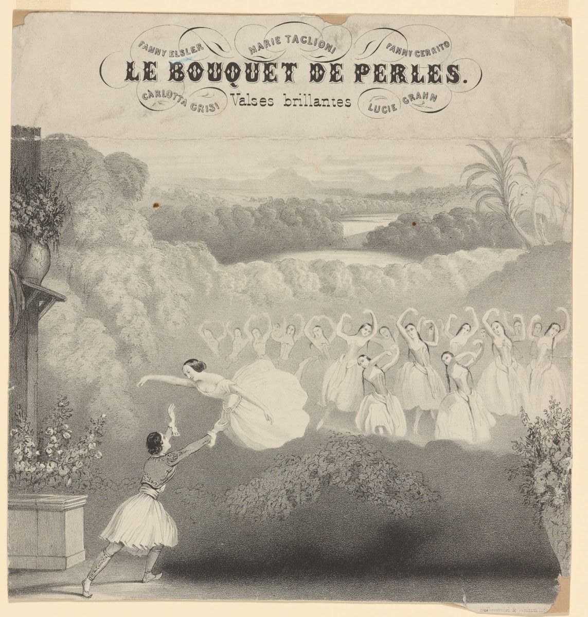 Le Bouquet De Perles Valses Brillantes 1843 1900