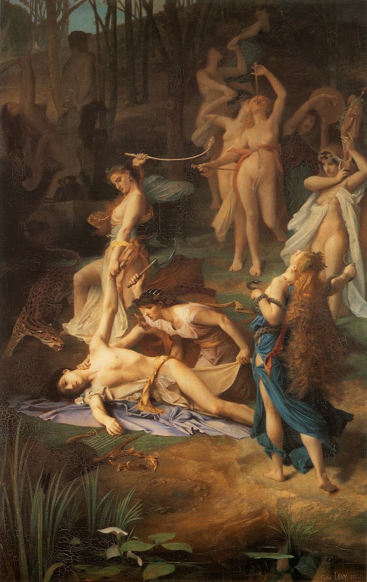 Death Of Orpheus 1866