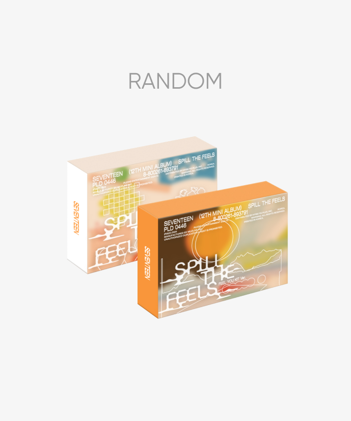 12th Mini Album 'SPILL THE FEELS' KiT Ver. (Random)