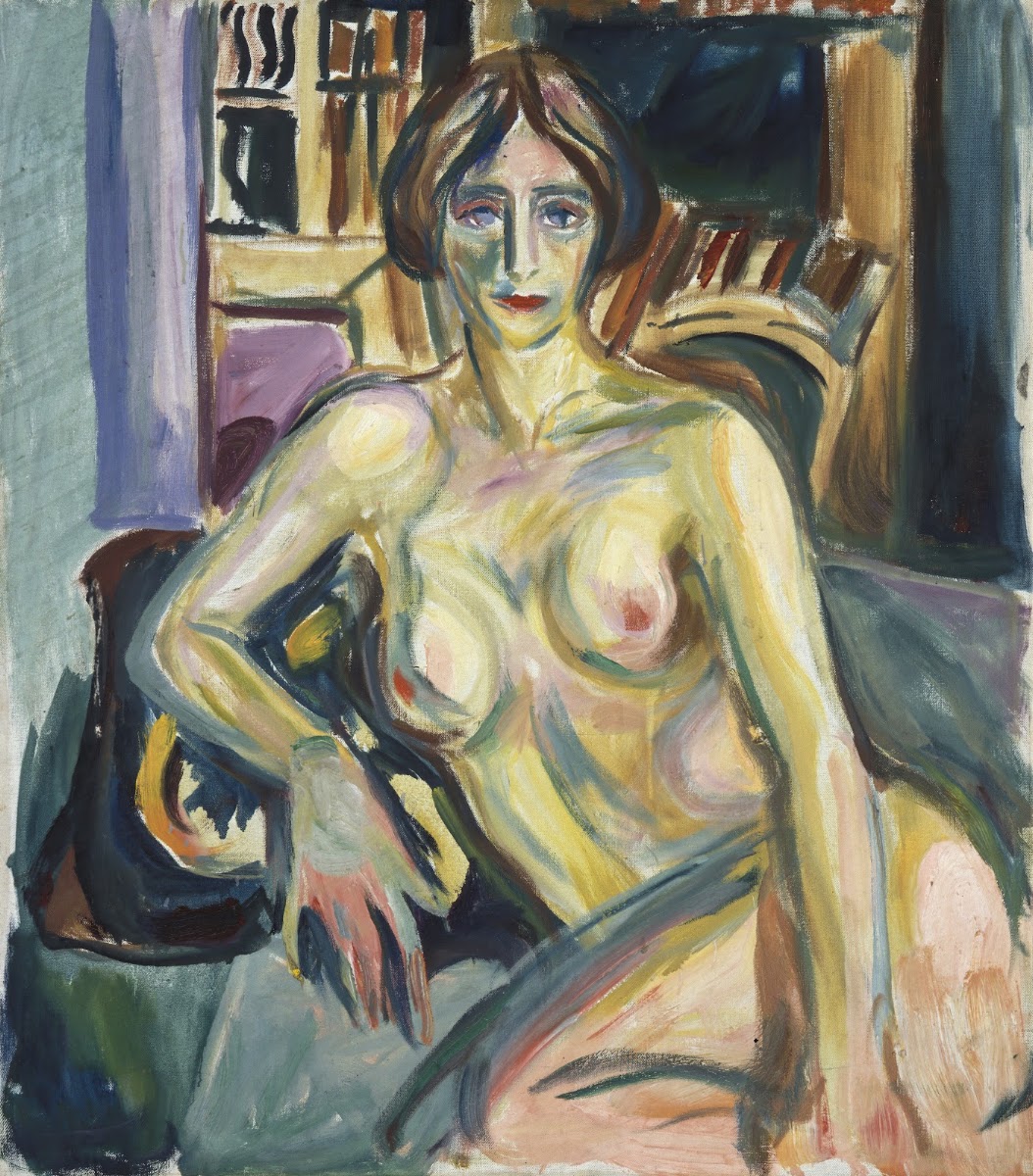 Nude Sitting on the Couch 19251926
