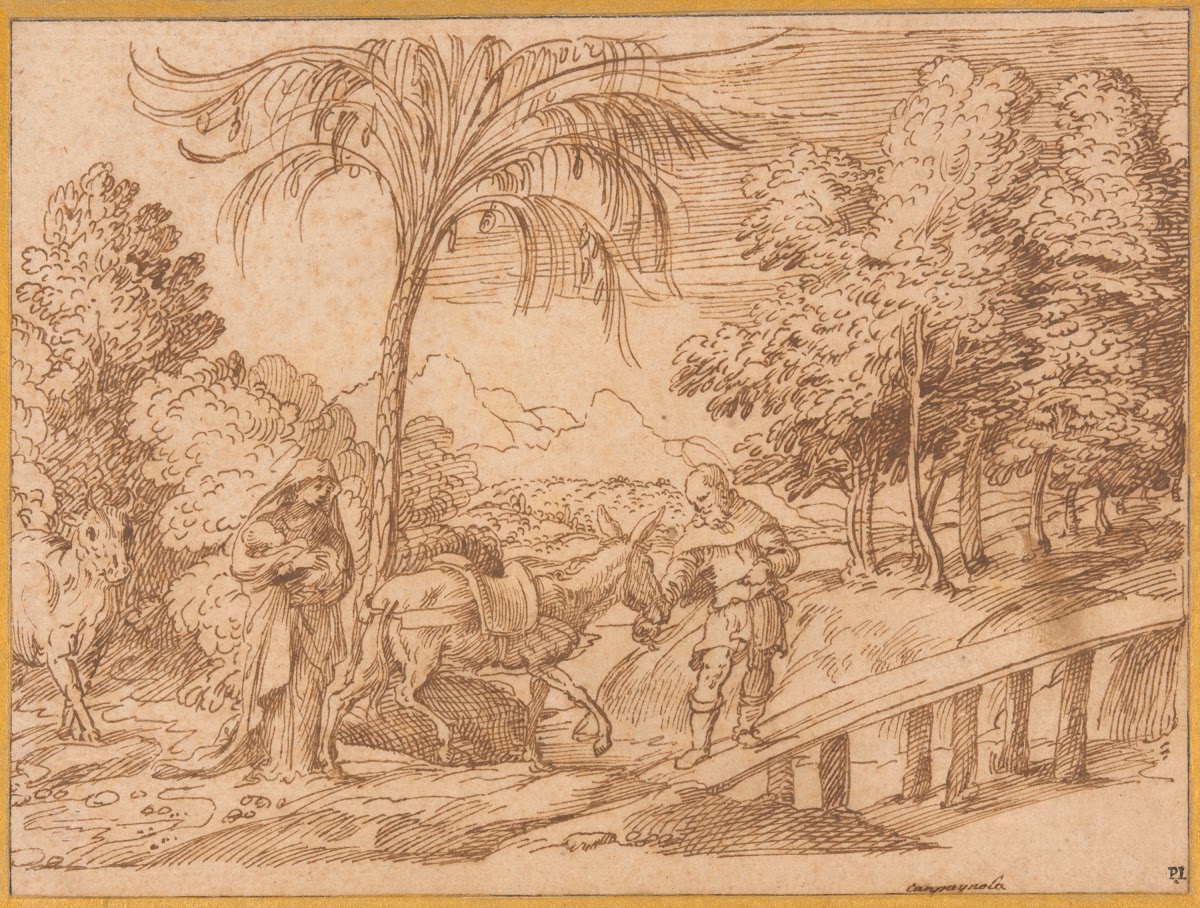 The Flight into Egypt c 1540
