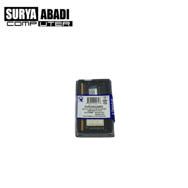 MEMORY KINGSTOON SODIMM DDR4 8 GB 3200
