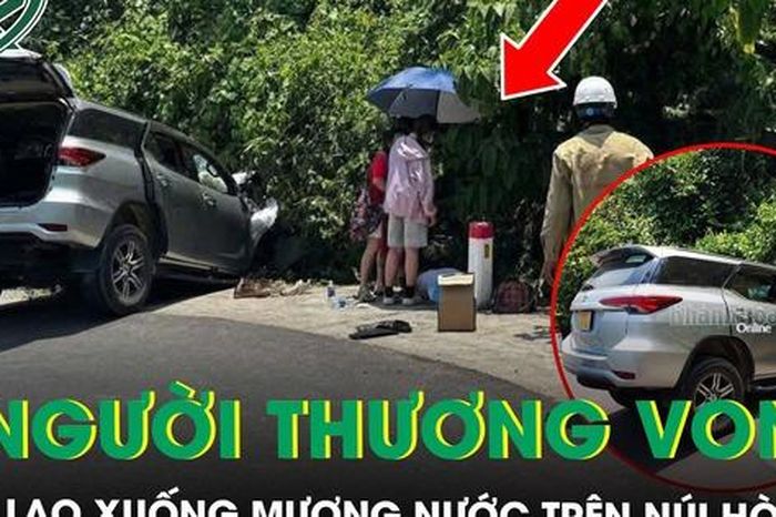 Ô tô lao xuống mương nước khi đổ đèo trên núi Hòn Bà, 6 người thương vong - Báo Sức Khỏe &amp; Đời Sống