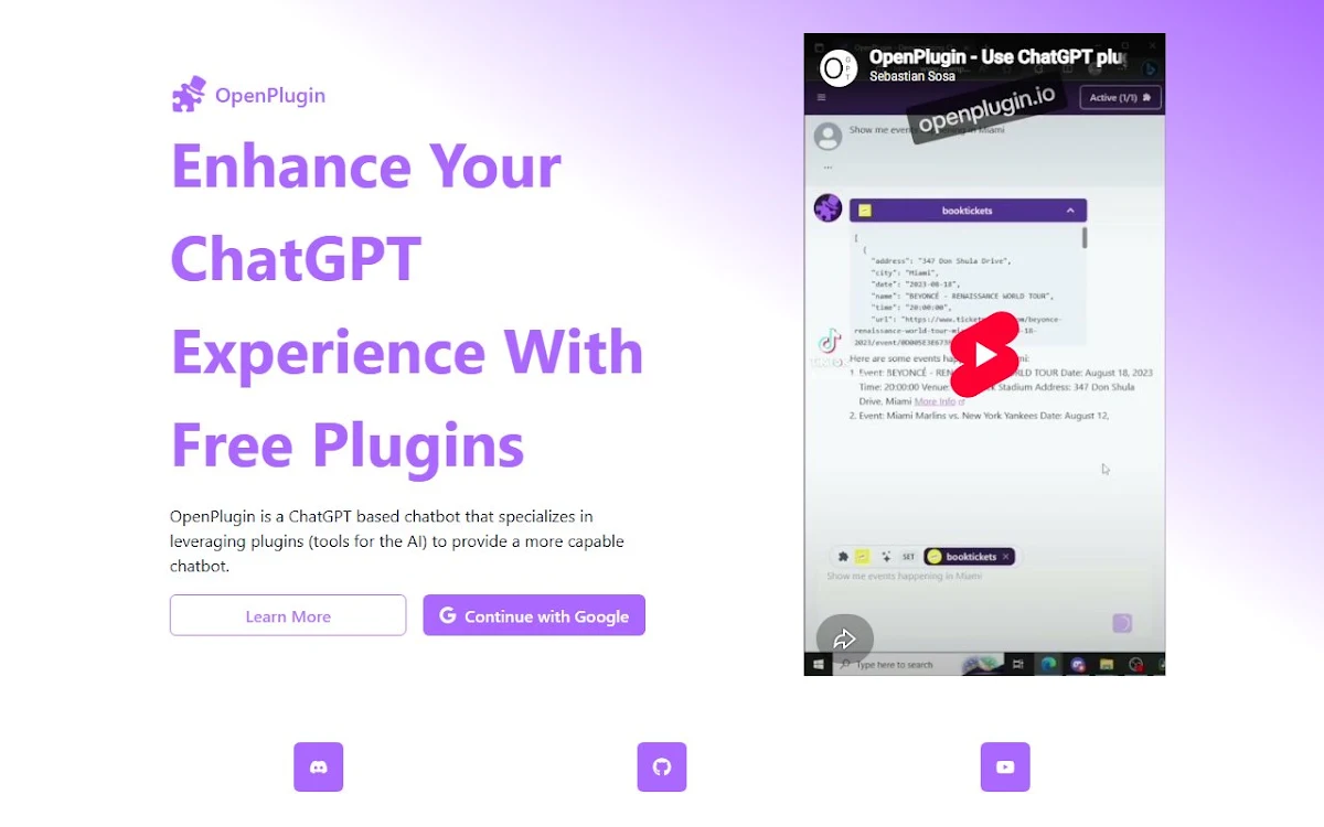 Captura de OpenPlugin