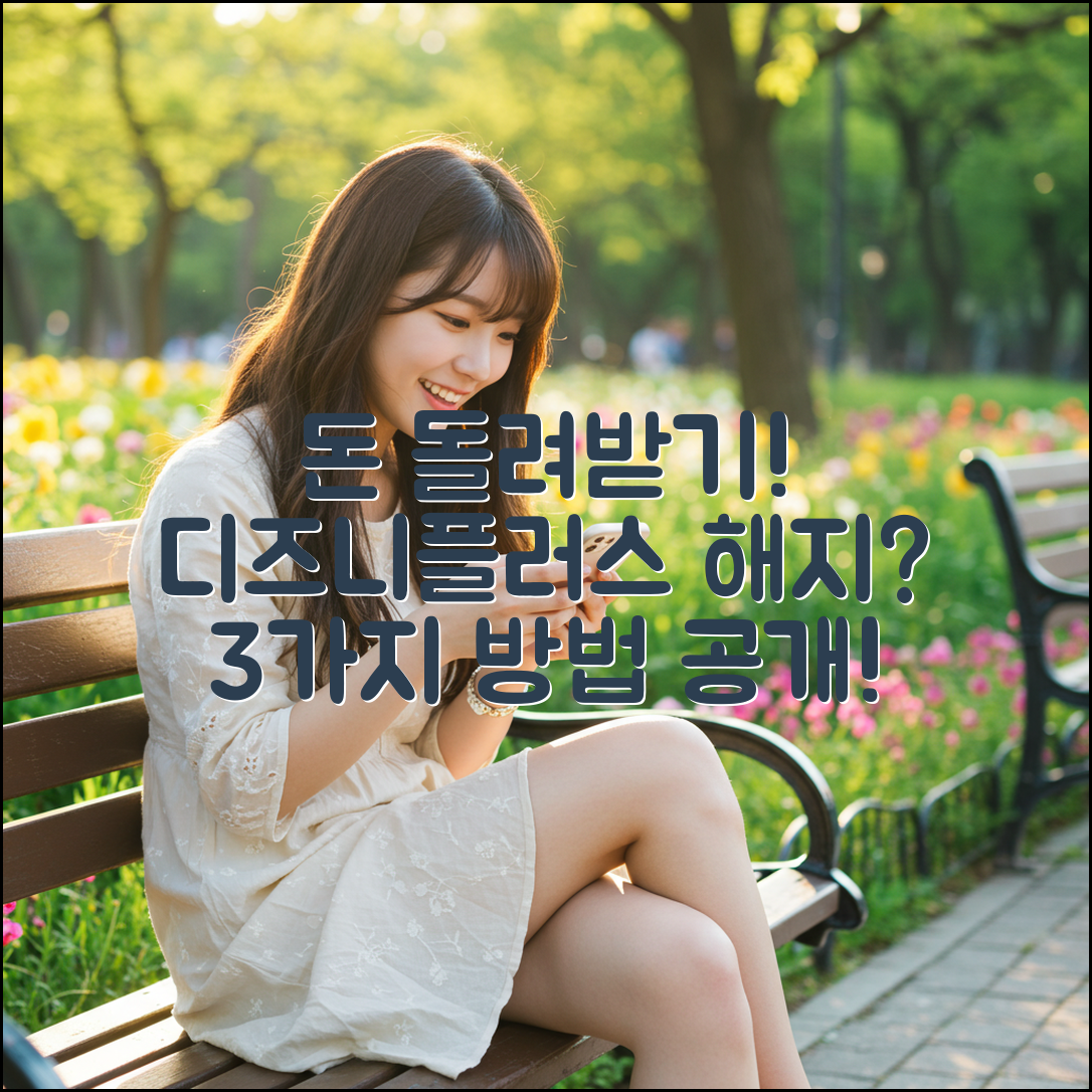 디즈니플러스 해지 후 3가지 방법으로 돈 돌려받기
