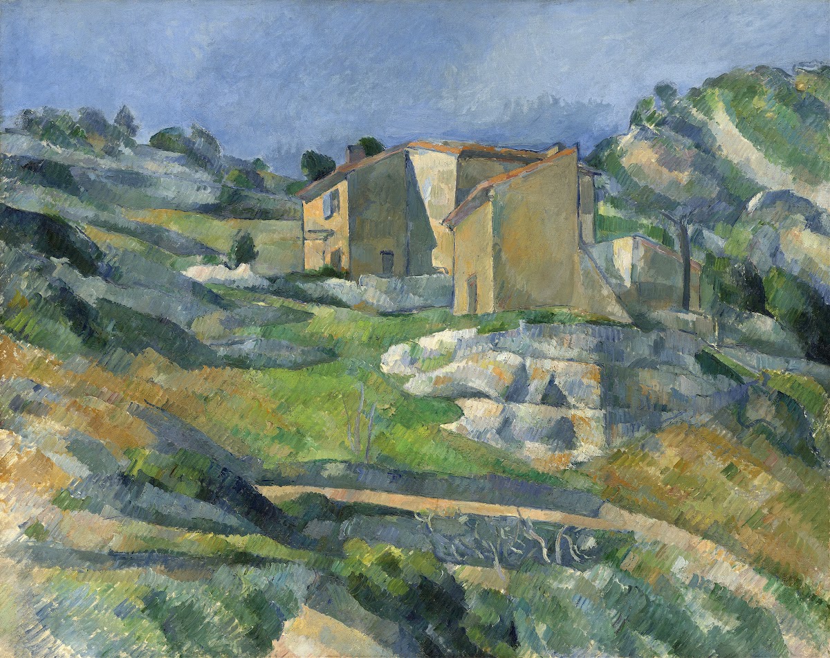Houses in Provence  The Riaux Valley near LEstaque c 1883