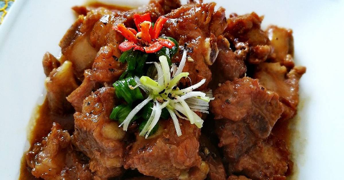 Sườn non ram chua ngọt