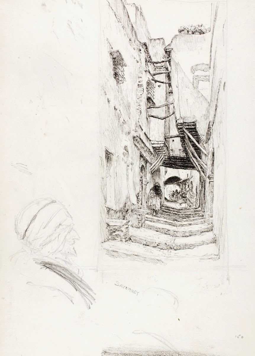 Steps and Doorways Algiers ca 1921