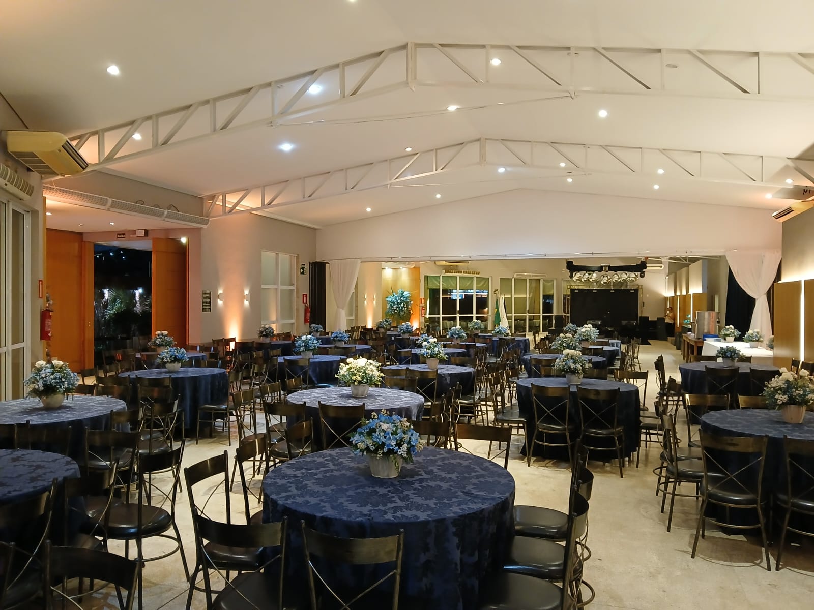 Salão de festas luxuoso