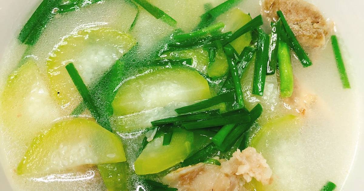 Bí đao nấu xương ống heo