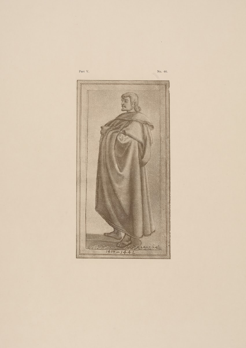 Masaccio  Man in long cloak 1900