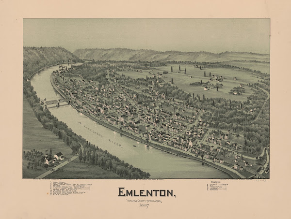 Emlenton Venango County Pennsylvania 1897 1897