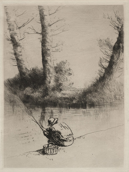 Le Pêcheur à la Ligne c 18571911
